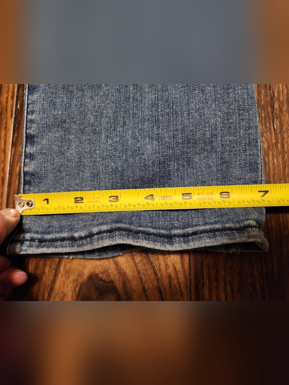 PARKER SMITH Women's Straight-Leg Blue Jeans Sz 30 - Picture 5 of 8